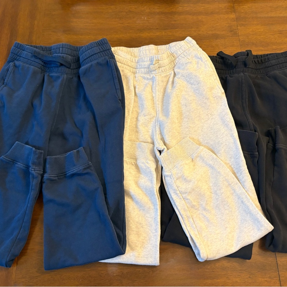 H&M Comfortable Sweatpants Set - Navy, Gray, Black